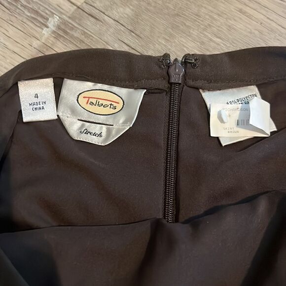 Talbots brown skirt  - Picture 2 of 2